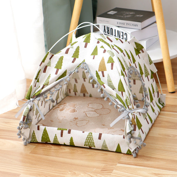 Enclosed Pet BedCat/DogTent Cat House