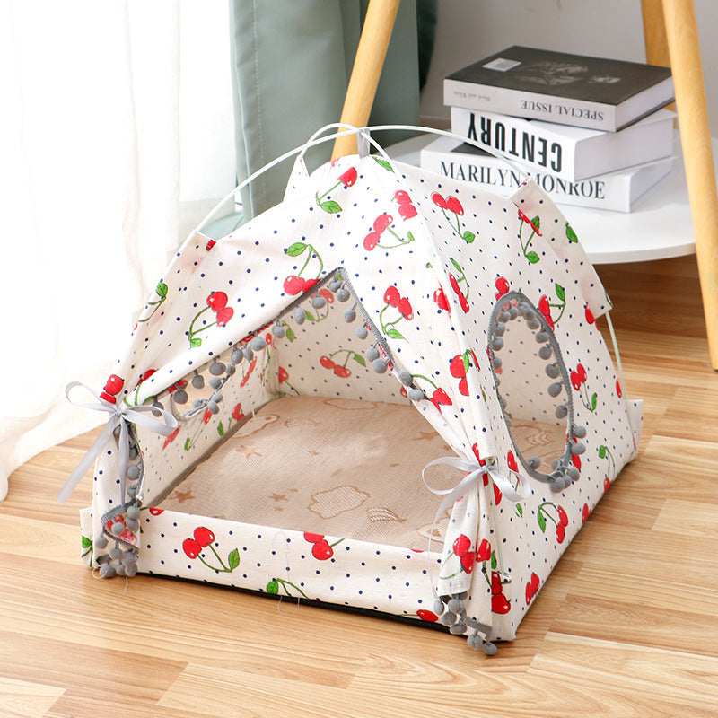 Enclosed Pet BedCat/DogTent Cat House