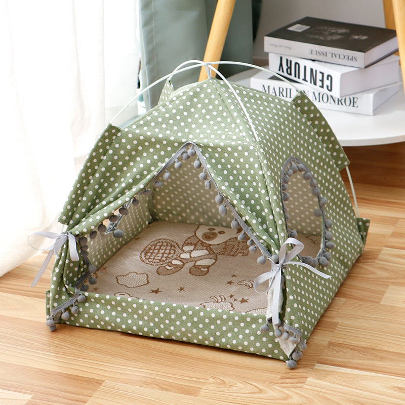 Enclosed Pet BedCat/DogTent Cat House