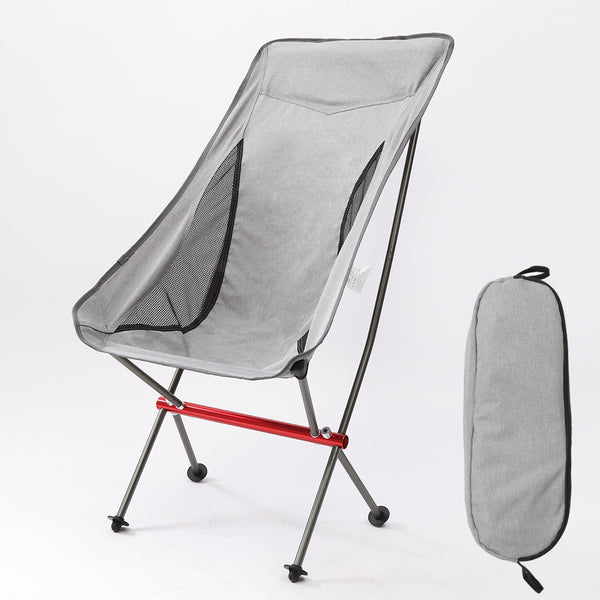 Outdoor Portable Aluminum Alloy Folding Moon Chair