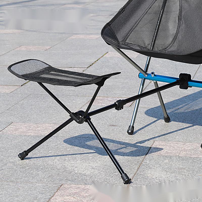 Outdoor Portable Aluminum Alloy Folding Moon Chair